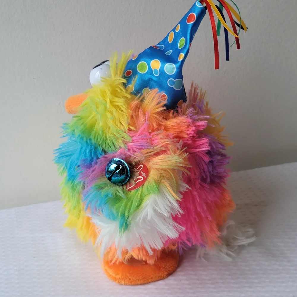 Colorful Dancing Plush Bird Toy